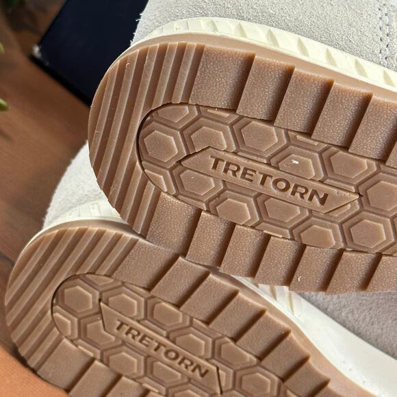 Tretorn Women's Hailey Pink Lace Up Memory Foam Sneakers Size 8 - Picture 8 of 9
